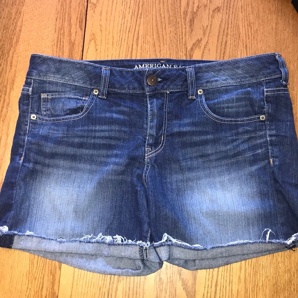 American eagle jean shorts